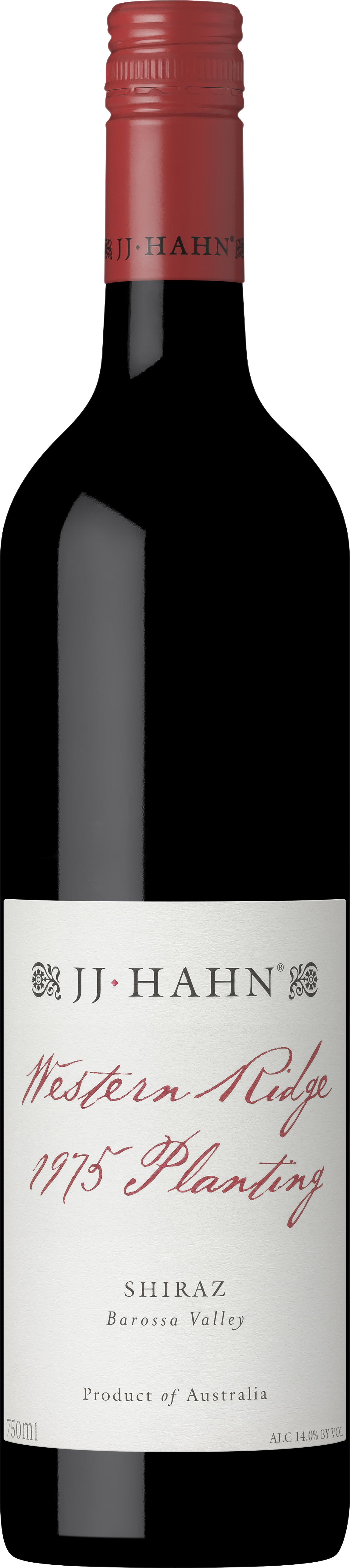 JJ Hahn Western Ridge 1975 Planting Barossa Valley Shiraz 2021